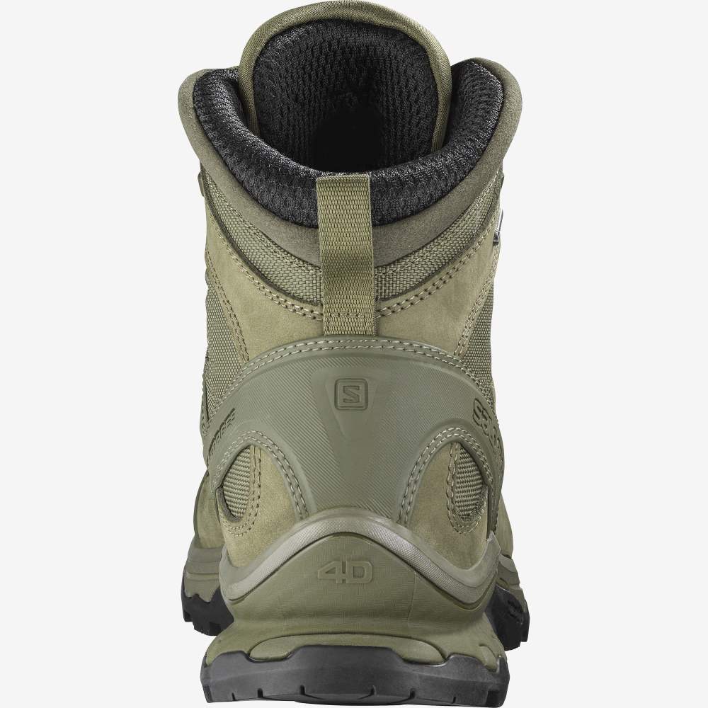Green Salomon Quest 4d Forces 2 Men's Trail Running Shoes | 853906SAT