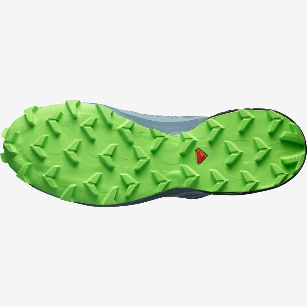 Green Salomon Speedcross 5 Men's Trail Running Shoes | 064157OWA