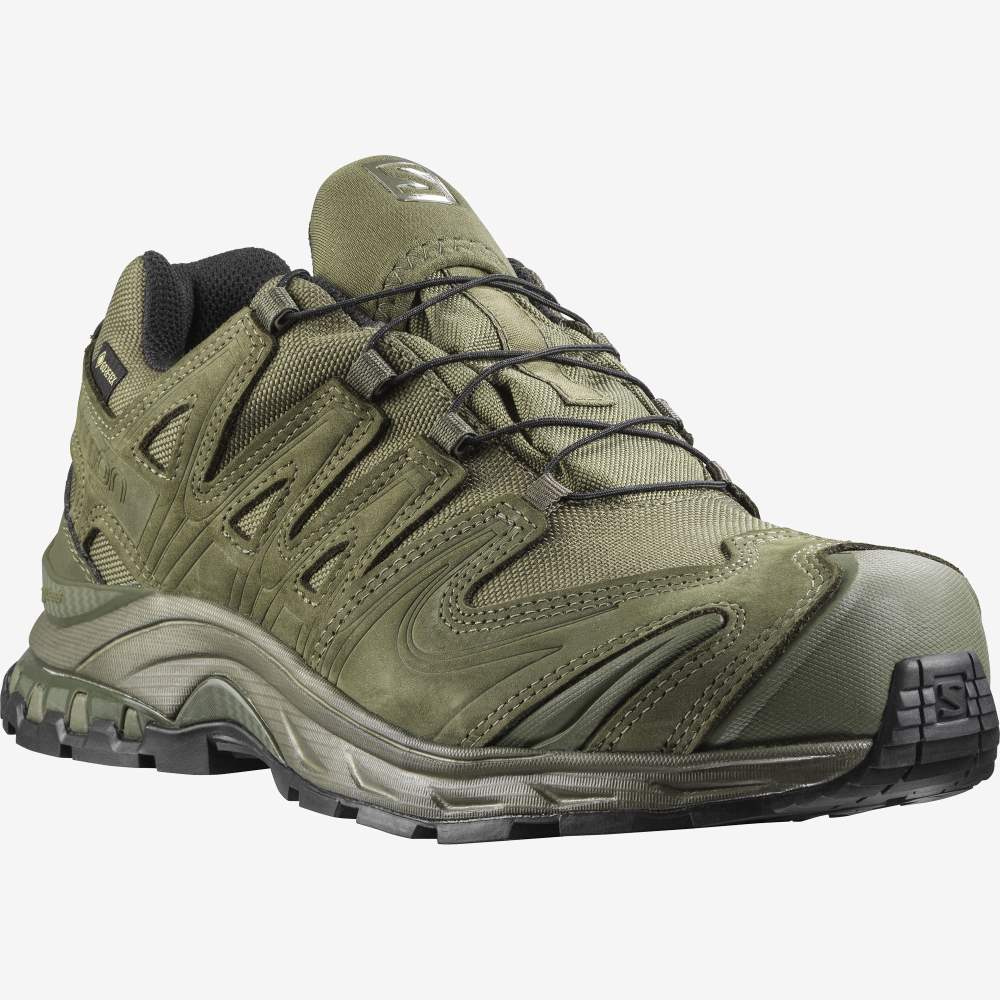 Green Salomon Xa Forces Gore-Tex Women's Trail Running Shoes | 049563LNO
