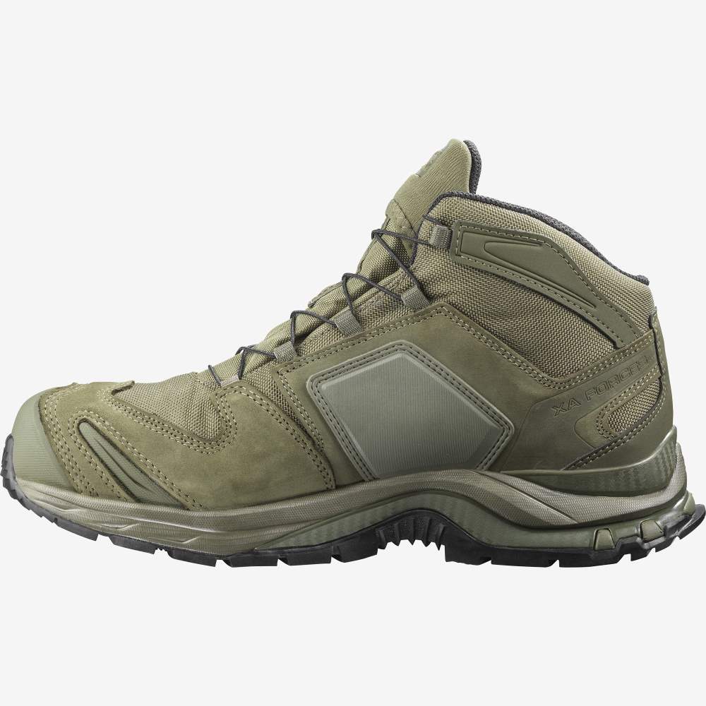 Green Salomon Xa Forces Mid Women's Trail Running Shoes | 342768UAW