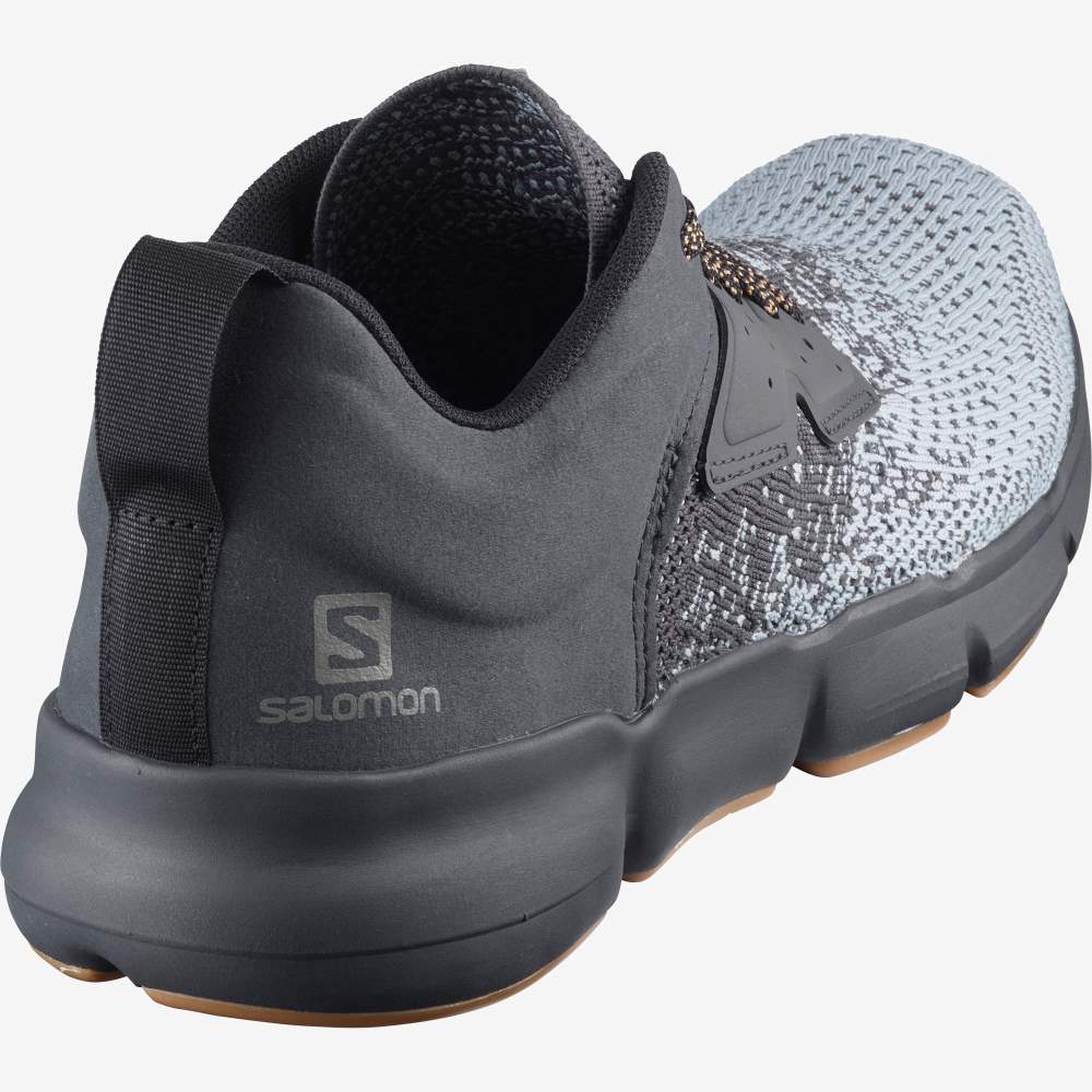 Grey Blue Salomon Predict Soc Men's Running Shoes | 548301STP