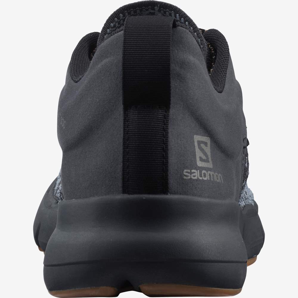 Grey Blue Salomon Predict Soc Men's Running Shoes | 548301STP