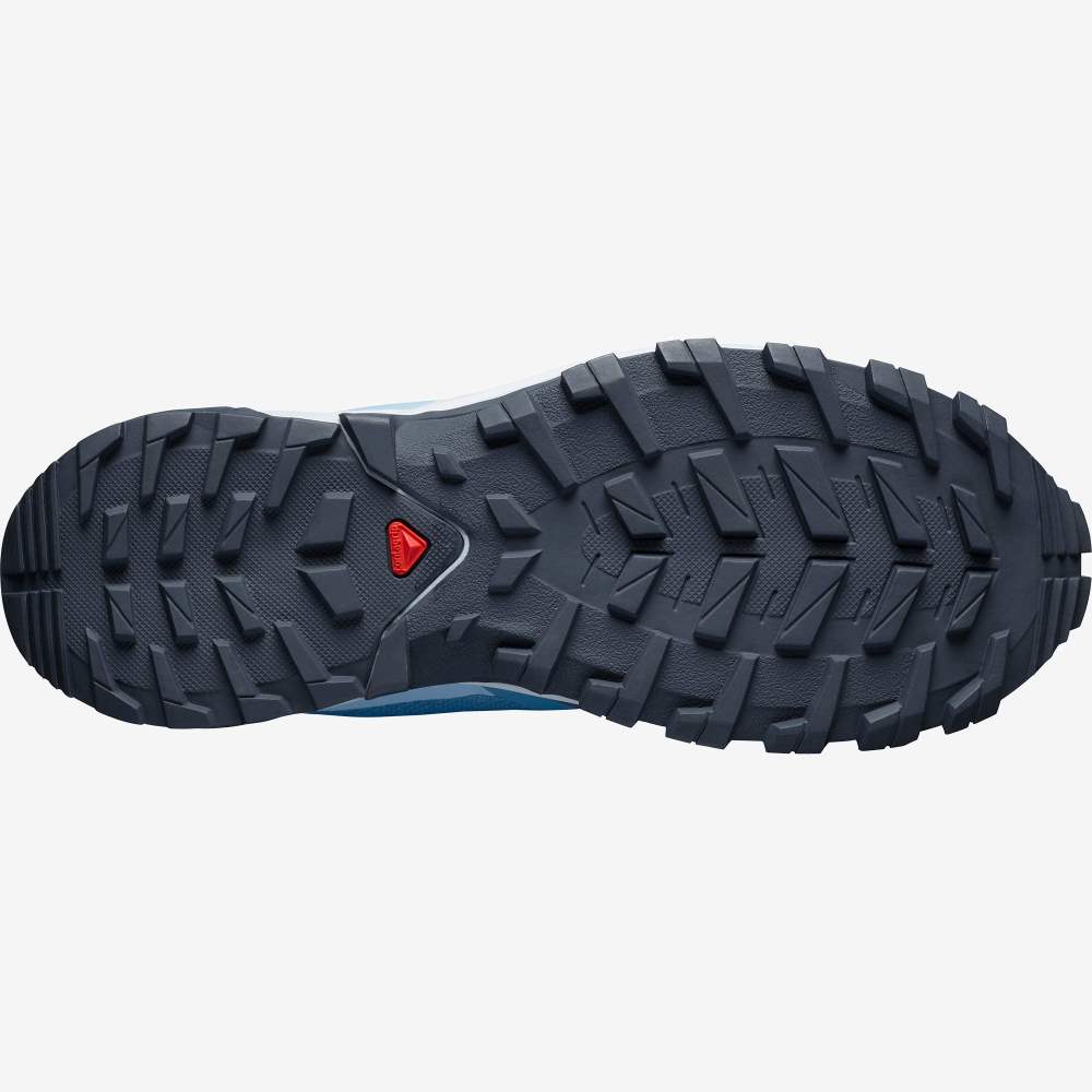 Grey Blue Salomon Xa Collider W Women's Hiking Shoes | 958673ACS