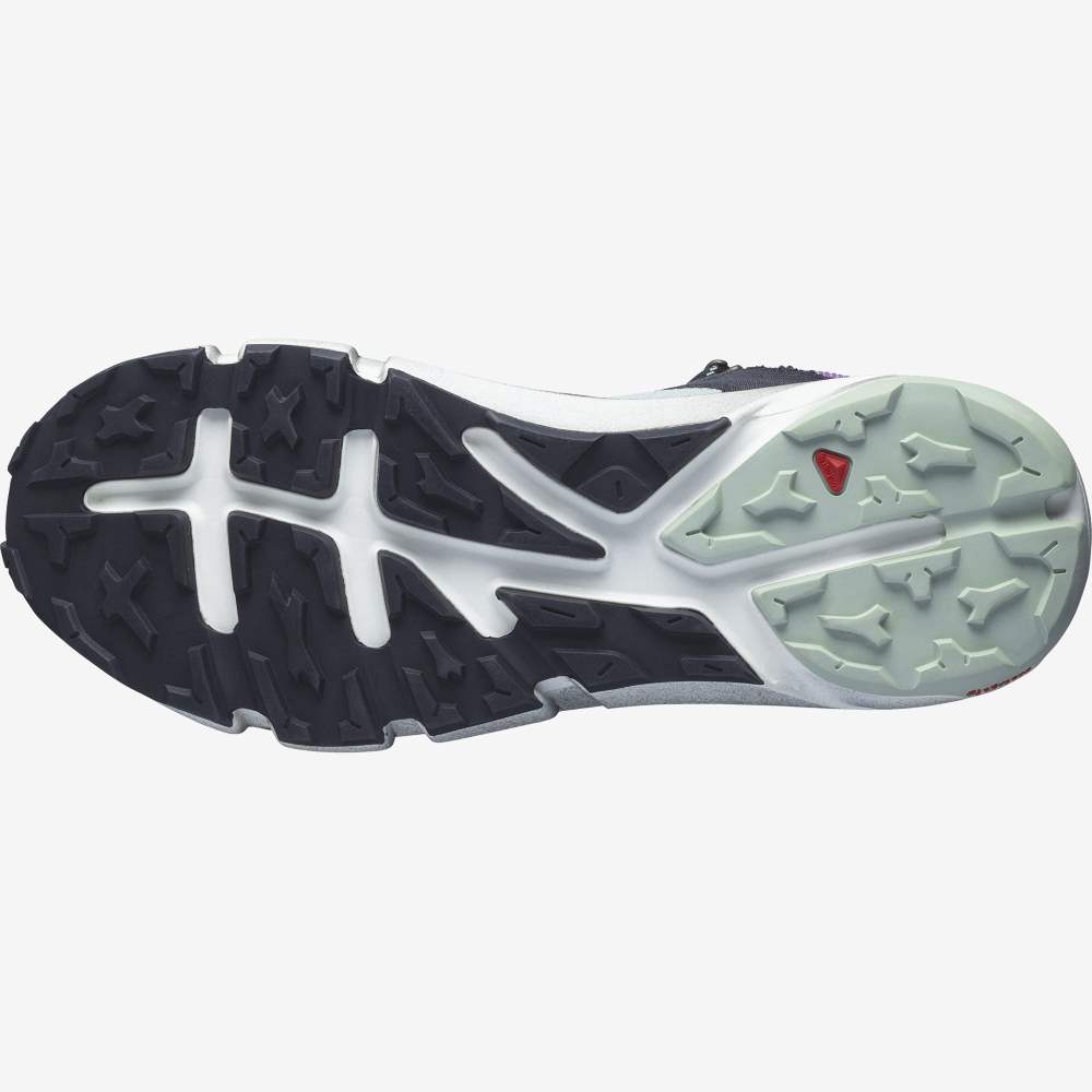Grey Royal Salomon Predict Hike Mid Gore-Tex Men's Hiking Shoes | 901276MKV