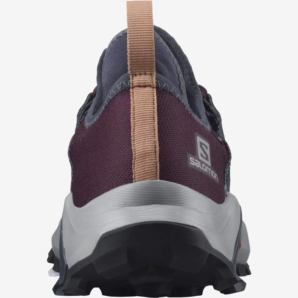 Grey Salomon Madcross Gore-Tex Women's Trail Running Shoes | 839614FQG