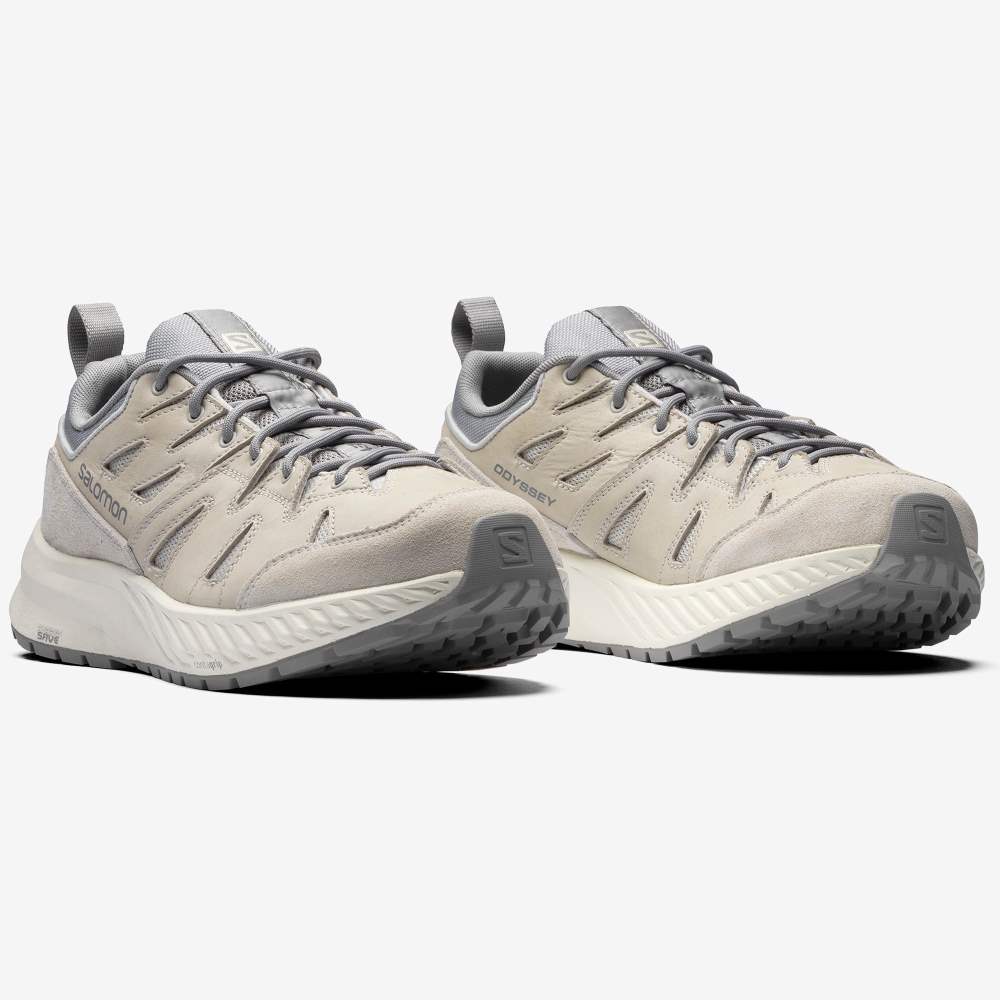 Grey Salomon Odyssey Advanced Women's Sneakers | 019542VHE