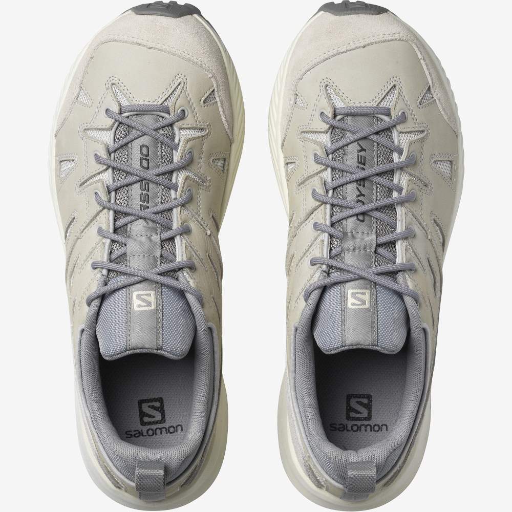 Grey Salomon Odyssey Advanced Women's Sneakers | 019542VHE