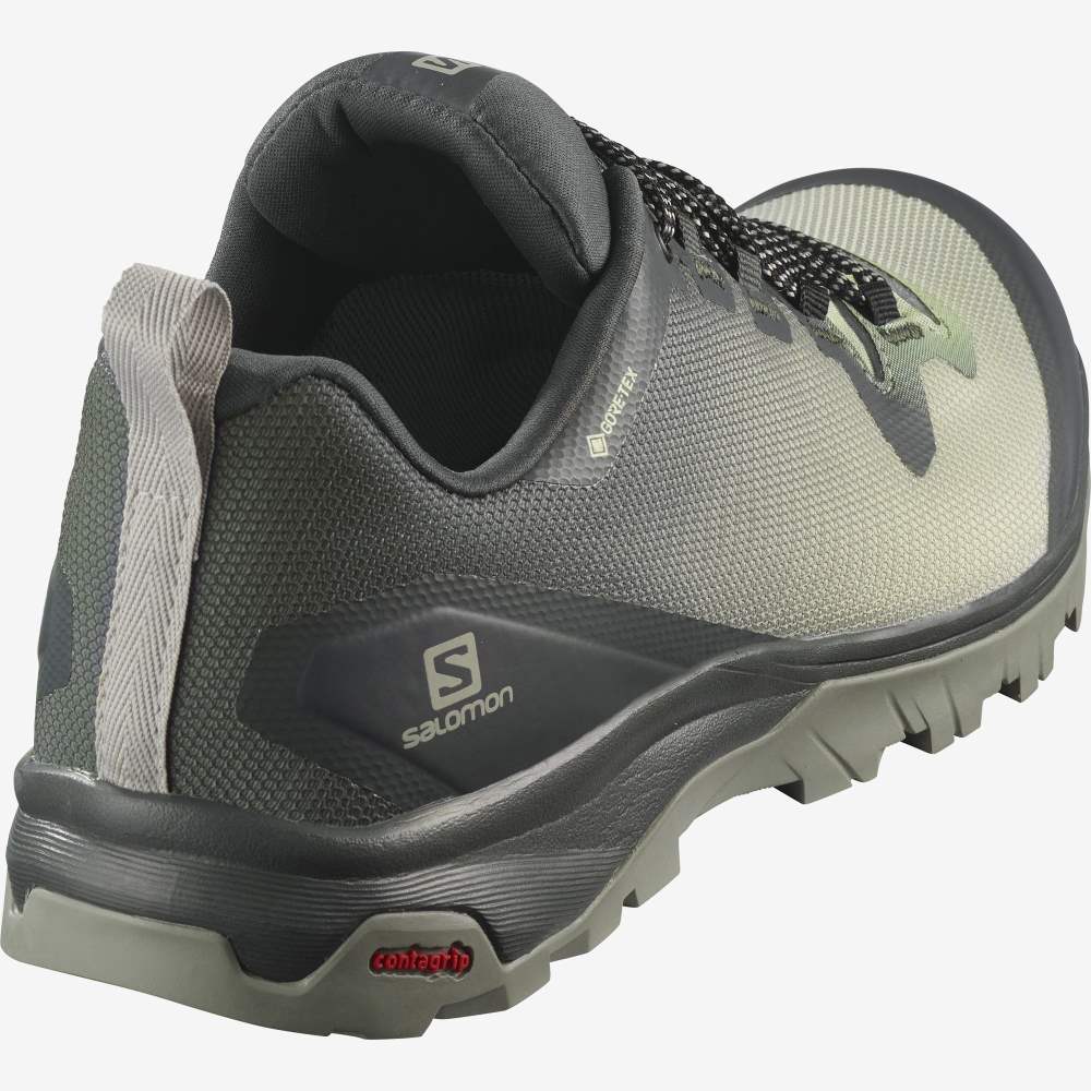 Grey Salomon Vaya Gore-Tex Women's Hiking Shoes | 263105WXL
