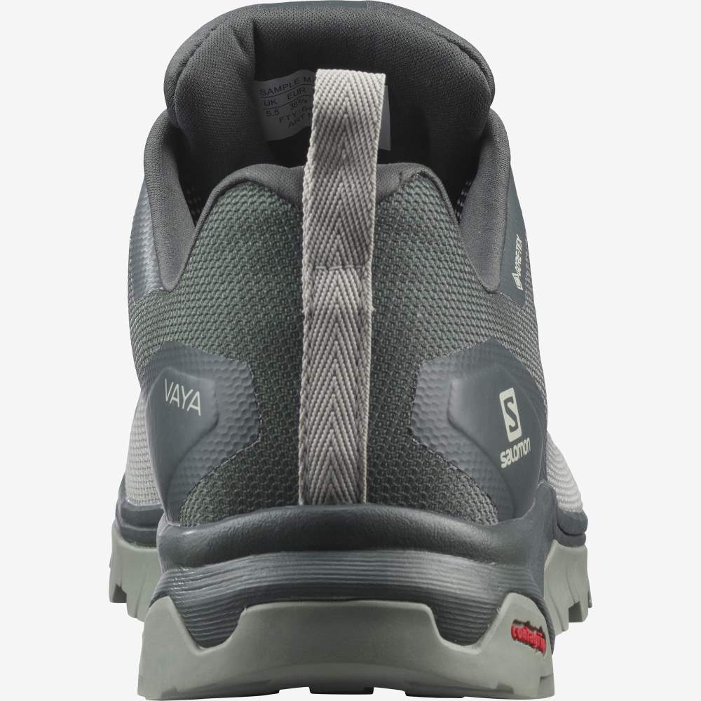 Grey Salomon Vaya Gore-Tex Women's Hiking Shoes | 263105WXL