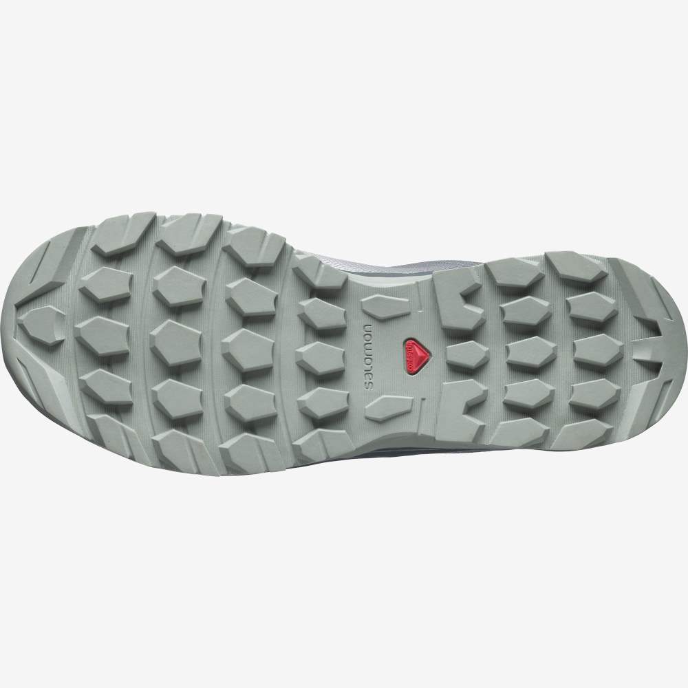 Grey Salomon Vaya Gore-Tex Women's Hiking Shoes | 263105WXL