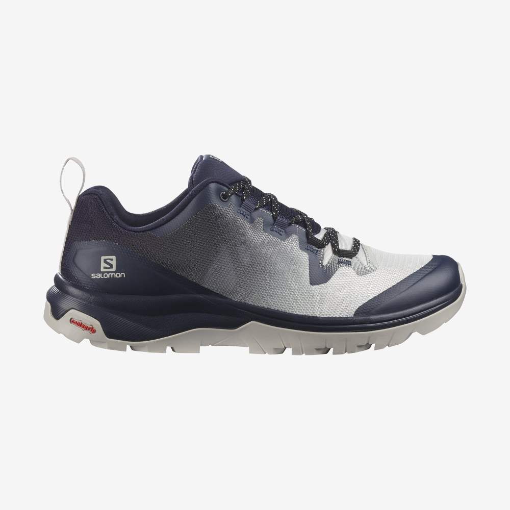 Indigo Grey Salomon Vaya Women\'s Hiking Shoes | 790146RLG