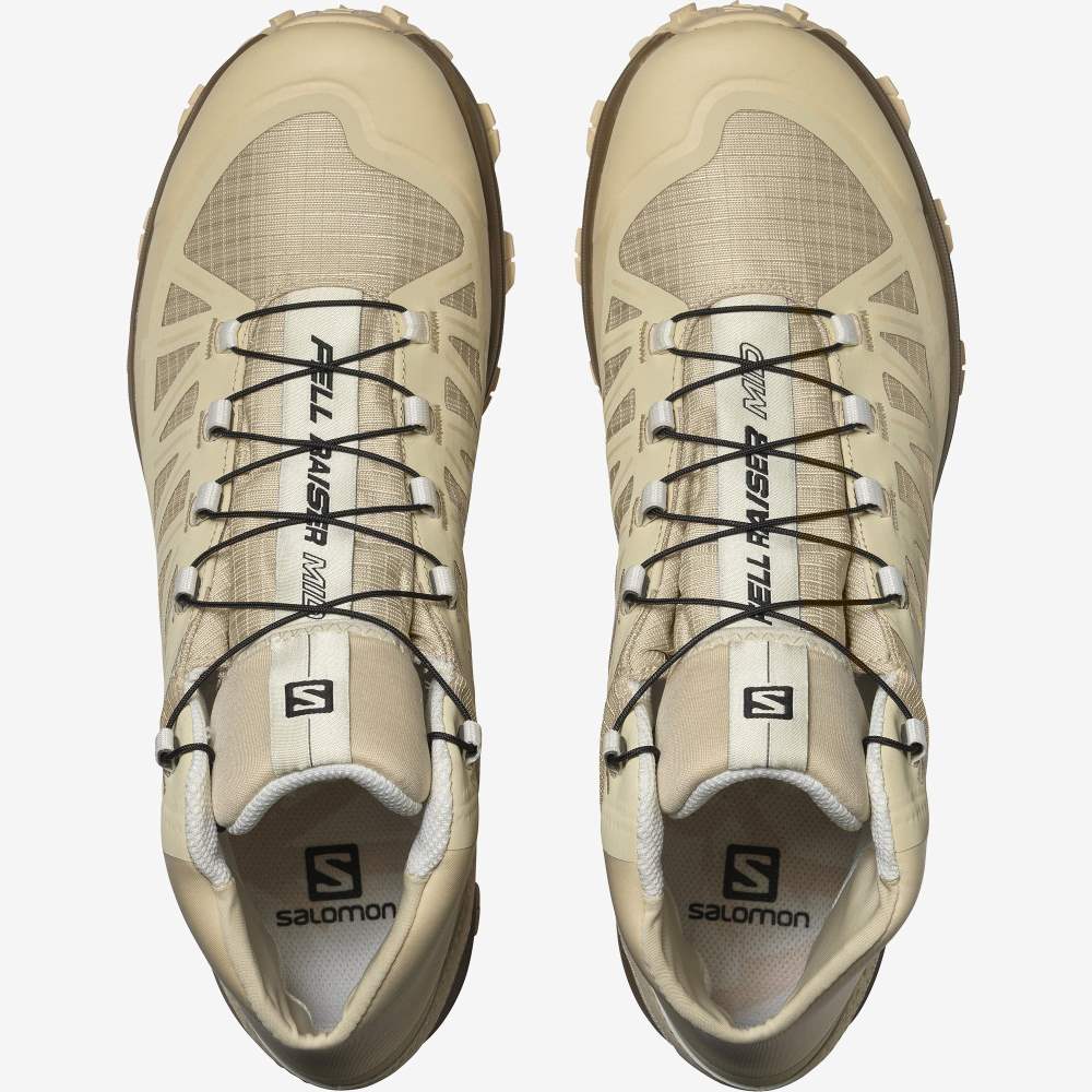 Khaki Salomon Fell Raiser For Gr10k Women's Sneakers | 423501SMQ