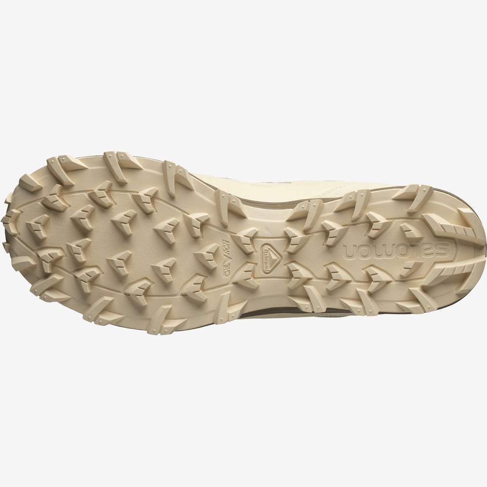 Khaki Salomon Fell Raiser For Gr10k Women's Sneakers | 423501SMQ