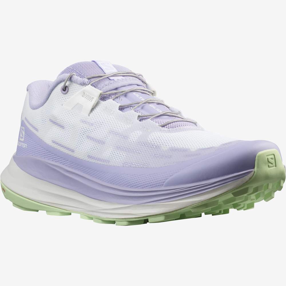 Lavender Salomon Ultra Glide Women's Trail Running Shoes | 856407TRF
