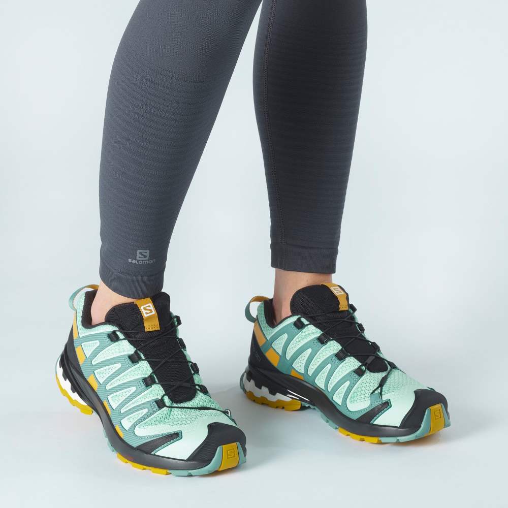 Light Green Salomon Xa Pro 3d V8 Women's Hiking Shoes | 238016UZX