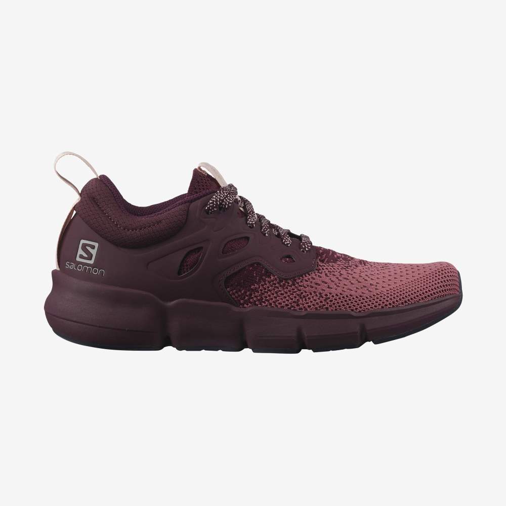 Maroon Salomon Predict Soc 2 Women\'s Running Shoes | 879564FLK