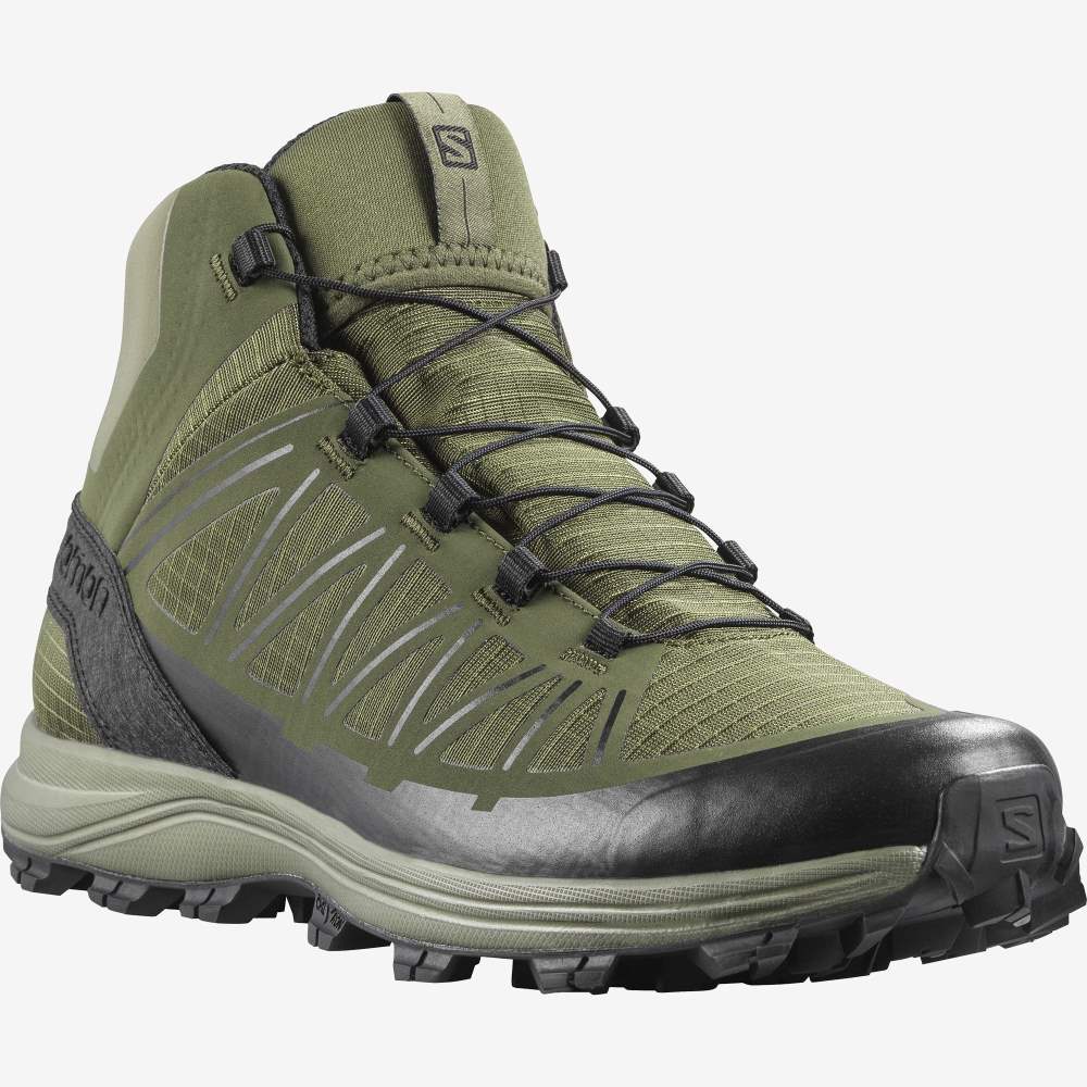 Olive Black Salomon Speed Assault Women's Trail Running Shoes | 510268LKO