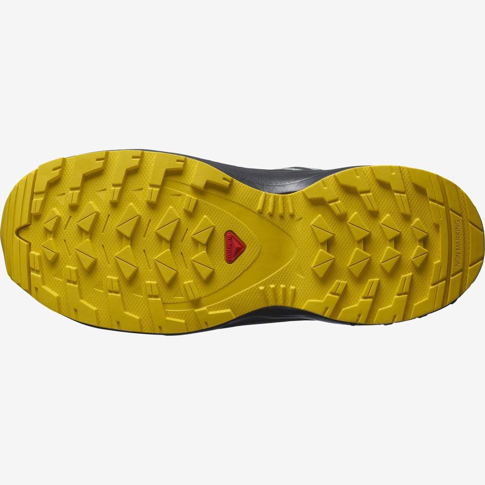 Olive Black Salomon Xa Pro V8 Climasalomon Waterproof Kids' Hiking Shoes | 476308XKR