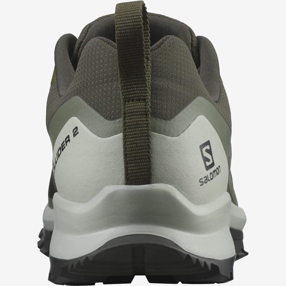 Olive Grey Salomon Xa Collider 2 Men's Trail Running Shoes | 381205SLM