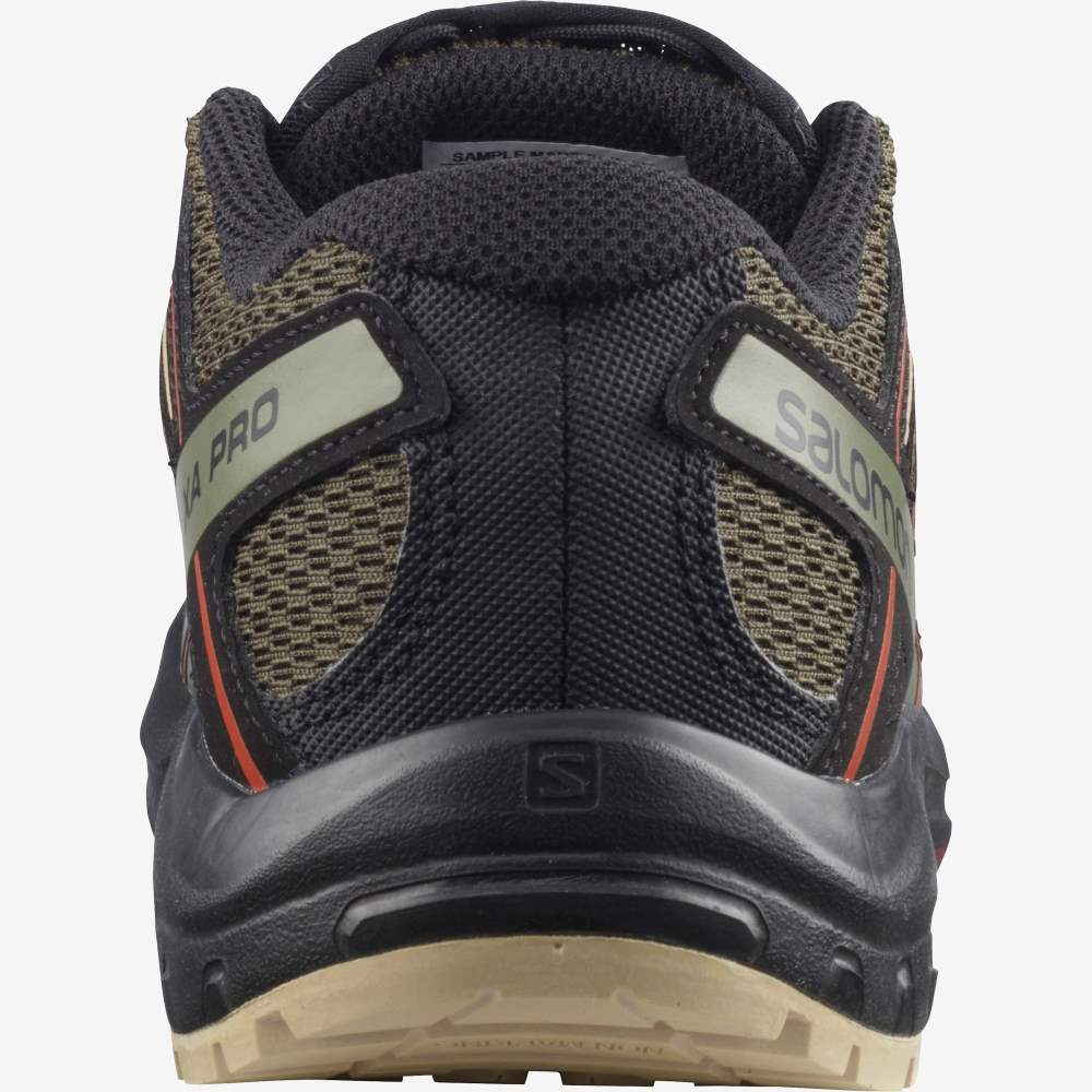Olive Salomon Xa Pro 3d J Kids' Hiking Shoes | 710352LAU