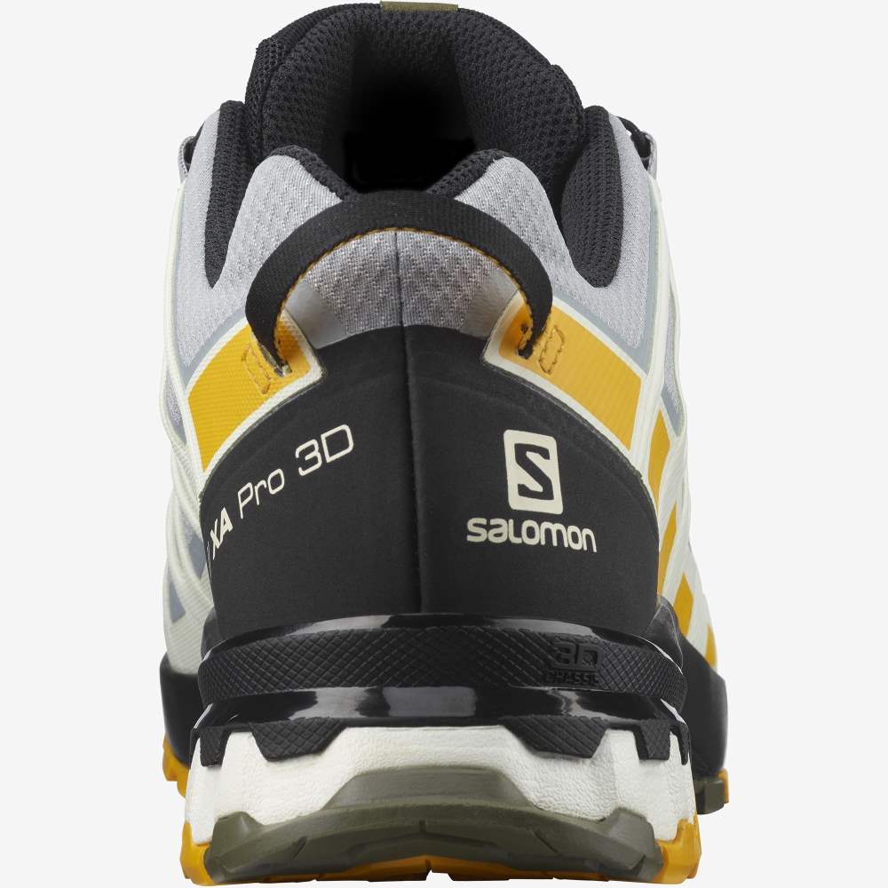 Olive Salomon Xa Pro 3d V8 Gore-Tex Men's Hiking Shoes | 682735DMN
