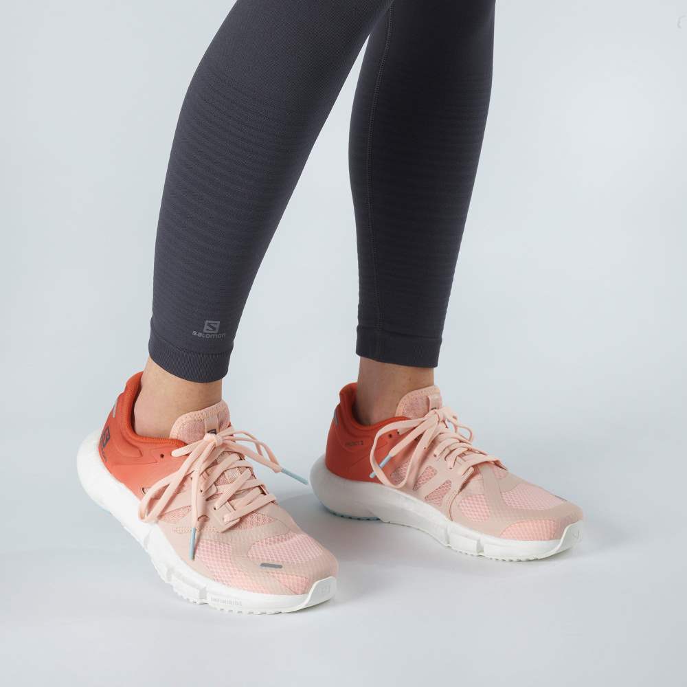 Orange Blue Salomon Predict 2 Women's Running Shoes | 762034AXJ
