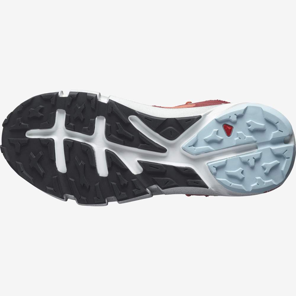 Orange Brown Salomon Predict Hike Mid Gore-Tex Women's Hiking Shoes | 175068SNO
