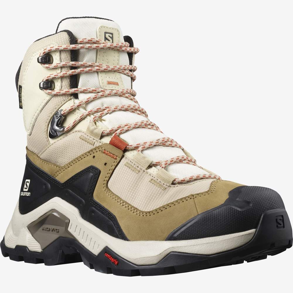 Orange Salomon Quest Element Gore-Tex Women's Hiking Shoes | 254719CZJ