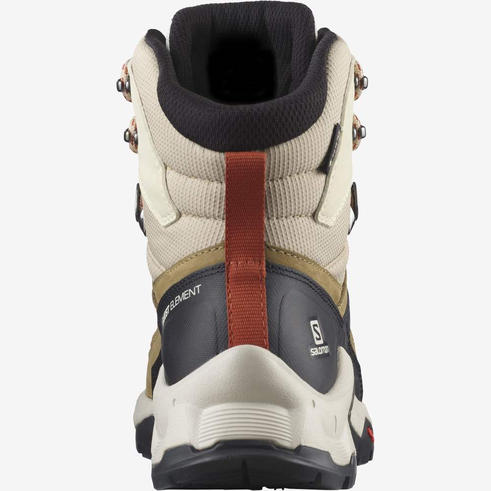 Orange Salomon Quest Element Gore-Tex Women's Hiking Shoes | 254719CZJ