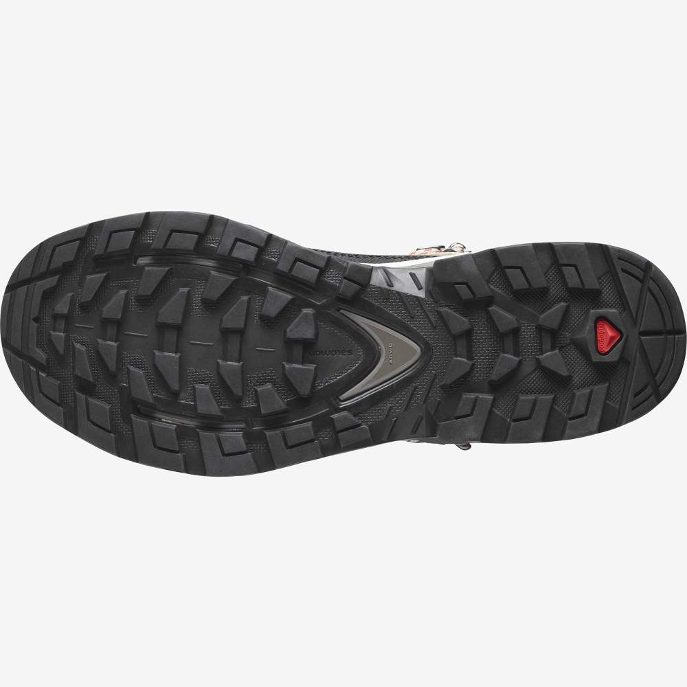 Orange Salomon Quest Element Gore-Tex Women's Hiking Shoes | 254719CZJ