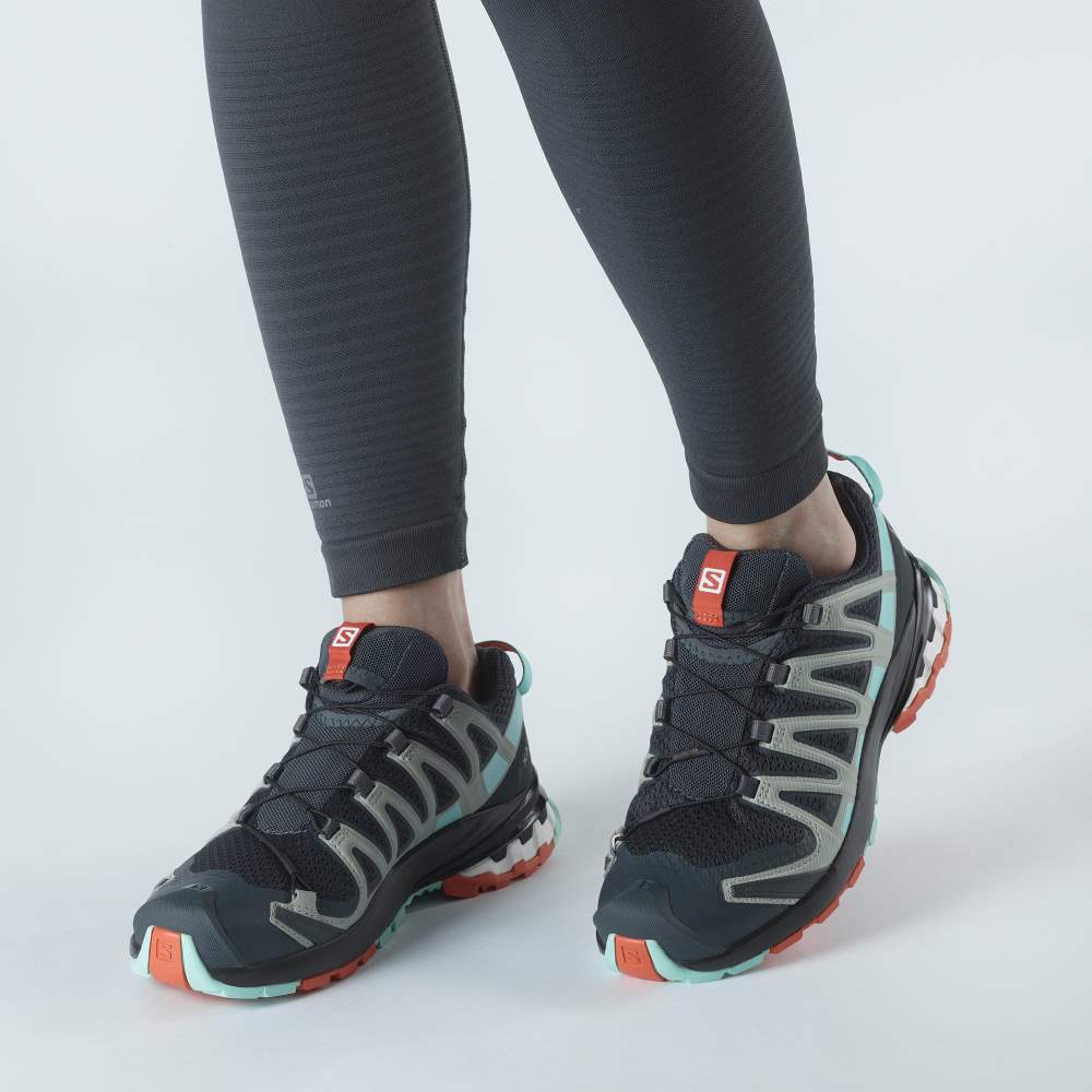 Orange Salomon Xa Pro 3d V8 Women's Hiking Shoes | 348950VDZ