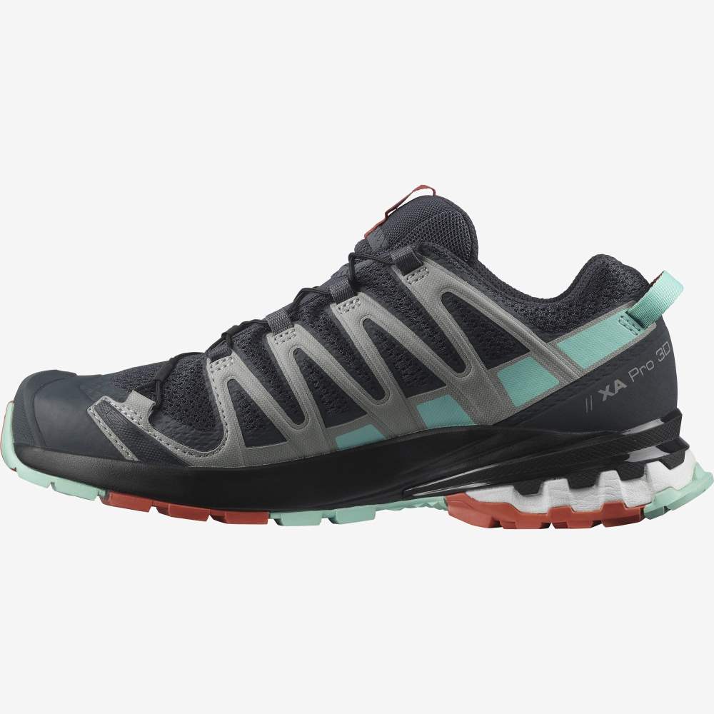 Orange Salomon Xa Pro 3d V8 Women's Hiking Shoes | 348950VDZ
