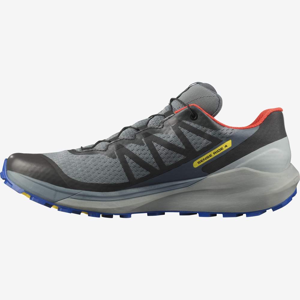 Pink Salomon Sense Ride 4 Gore-Tex Invisible Fit Men's Trail Running Shoes | 145206OTV
