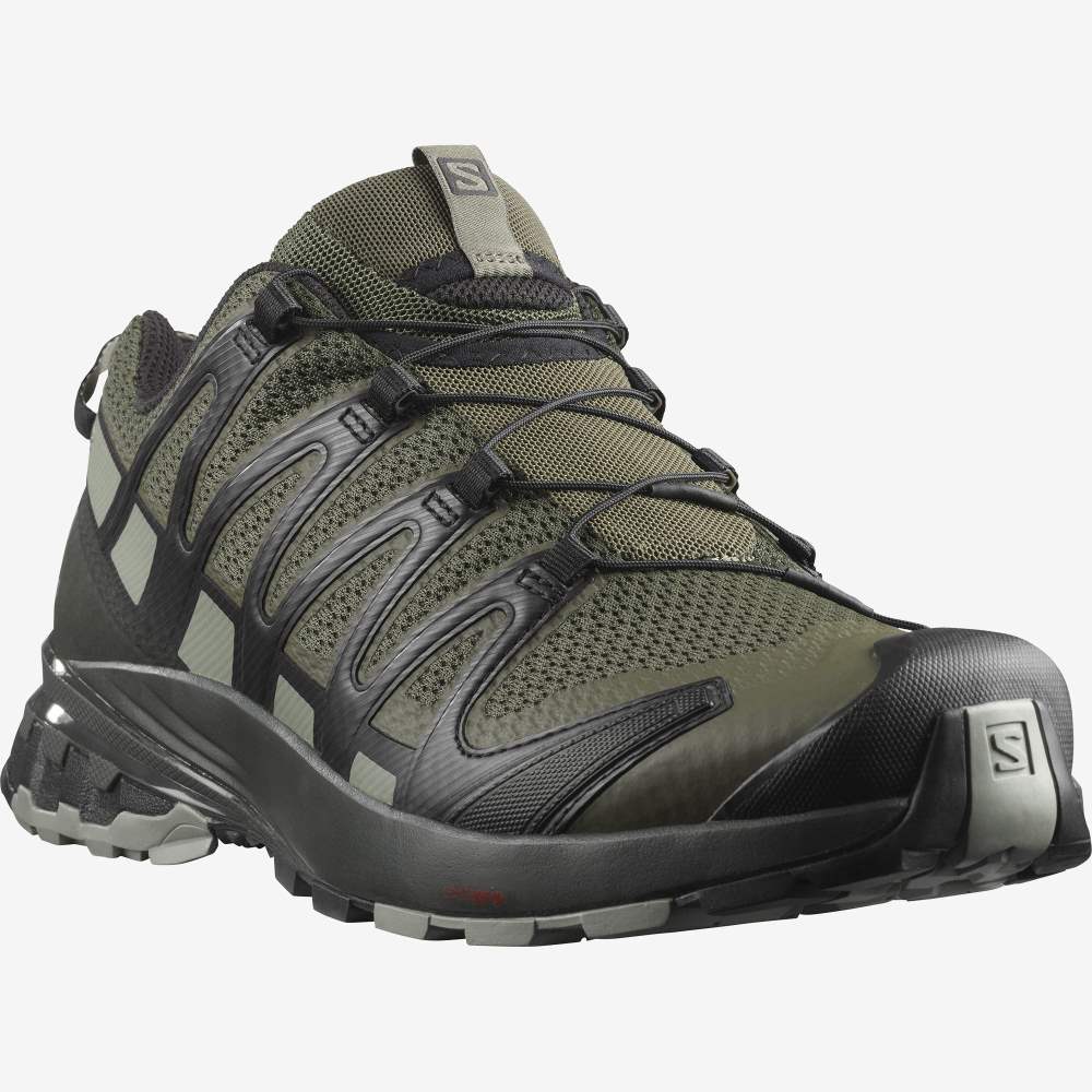 Purple Grey Salomon Xa Pro 3d V8 Men's Hiking Shoes | 941657IWD