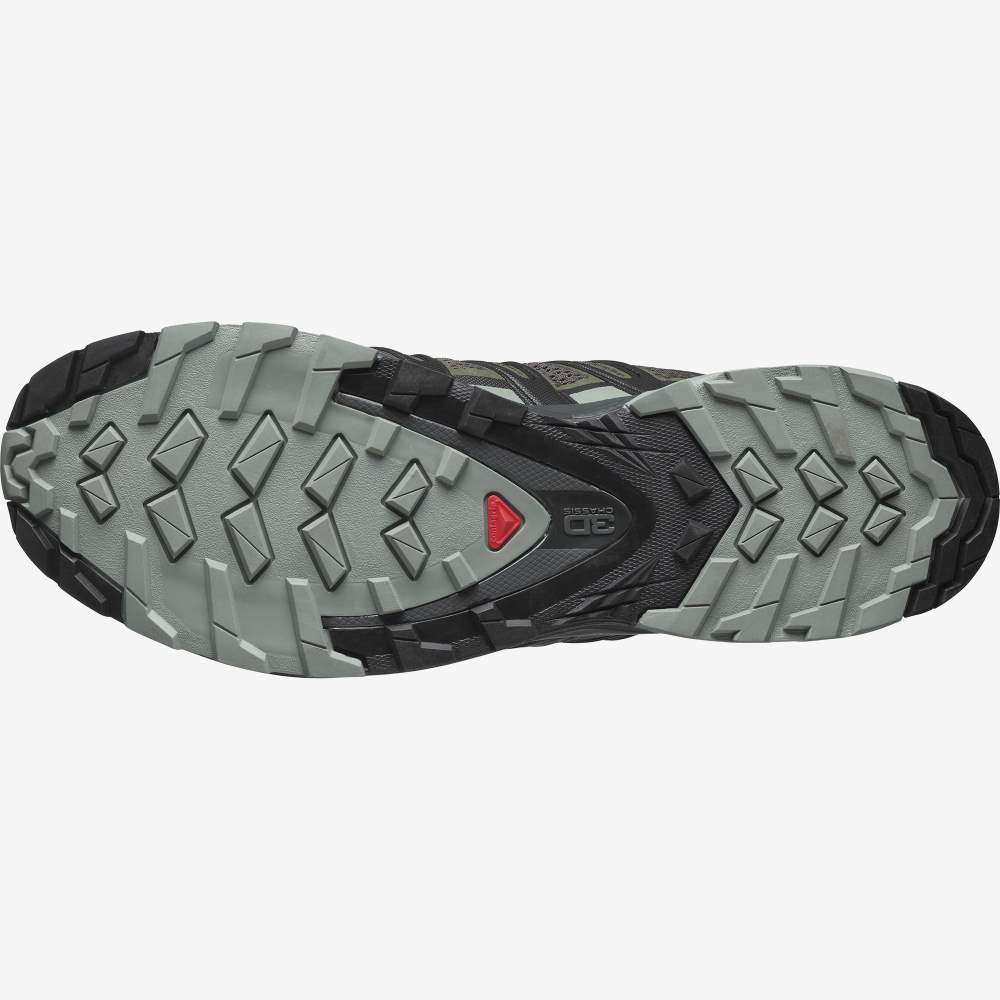 Purple Grey Salomon Xa Pro 3d V8 Men's Hiking Shoes | 941657IWD