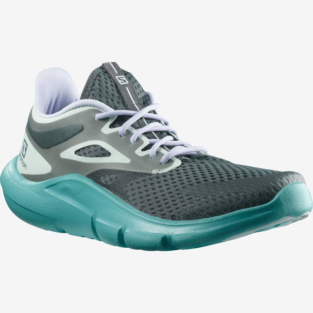 Purple Salomon Predict Mod Women's Running Shoes | 236758QSU