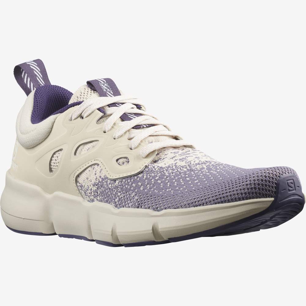 Purple Salomon Predict Soc 2 Women's Running Shoes | 352814FDJ