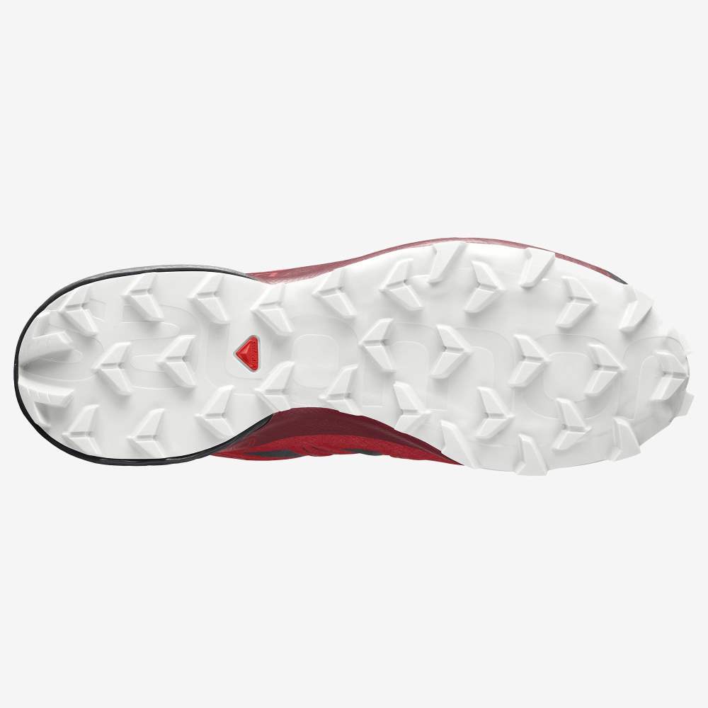 Red Black Salomon Speedcross 5 Men's Trail Running Shoes | 351278HVX