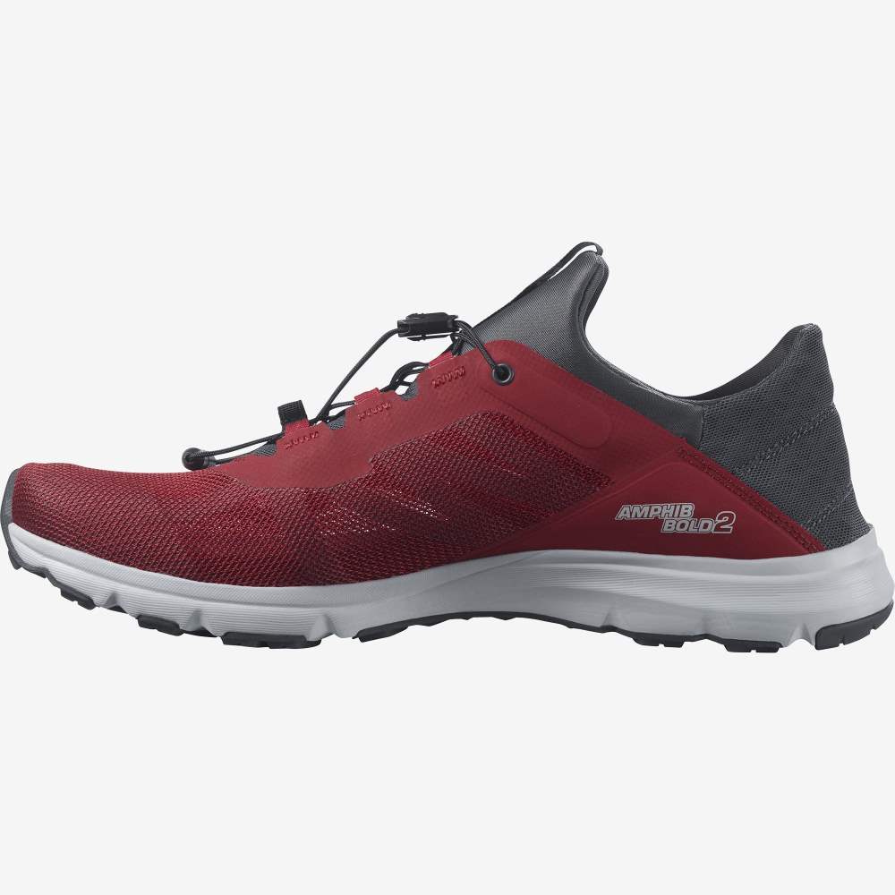Red Blue Salomon Amphib Bold 2 Men's Water Shoes | 041862RTX
