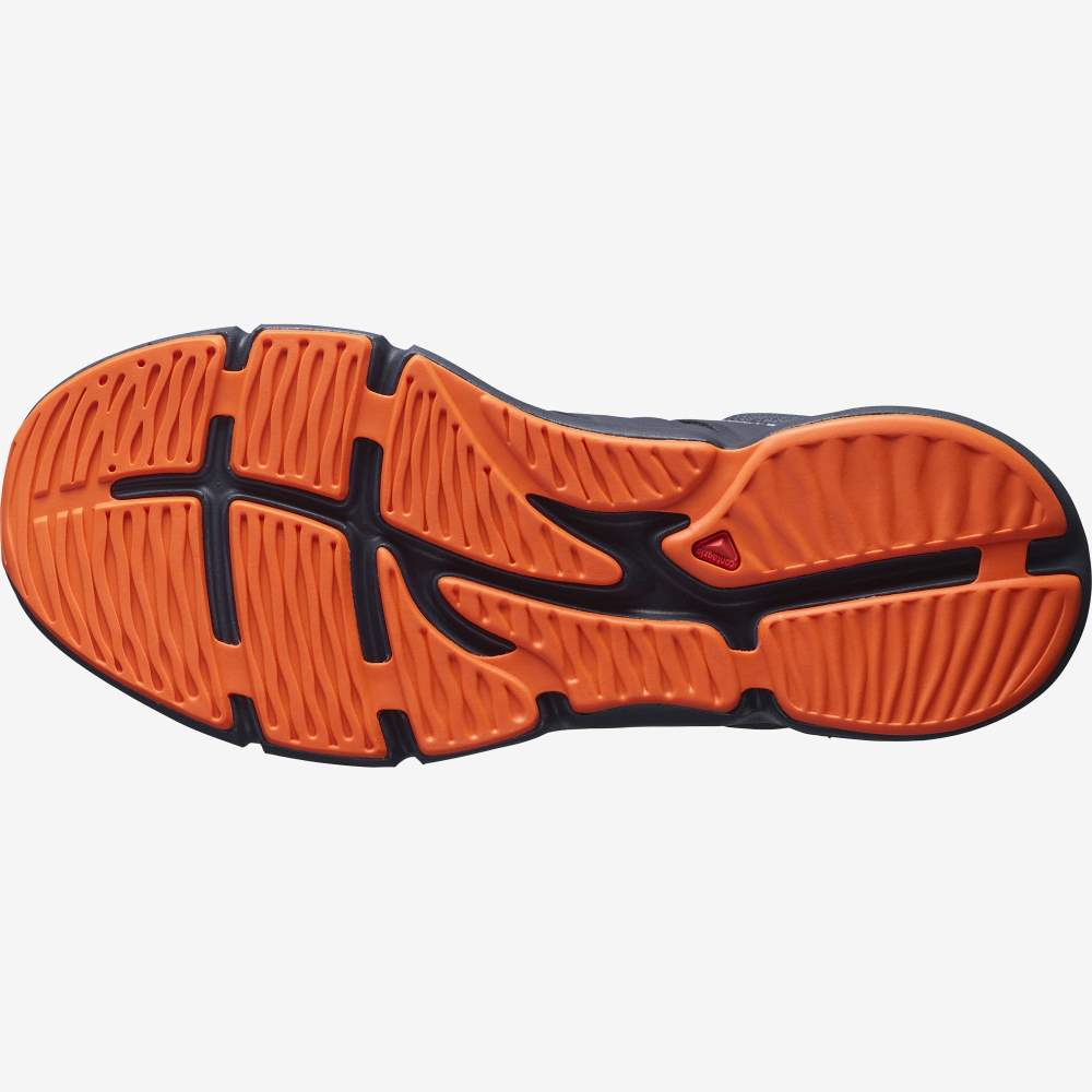Red Orange Salomon Predict Soc 2 Men's Running Shoes | 901386TKQ