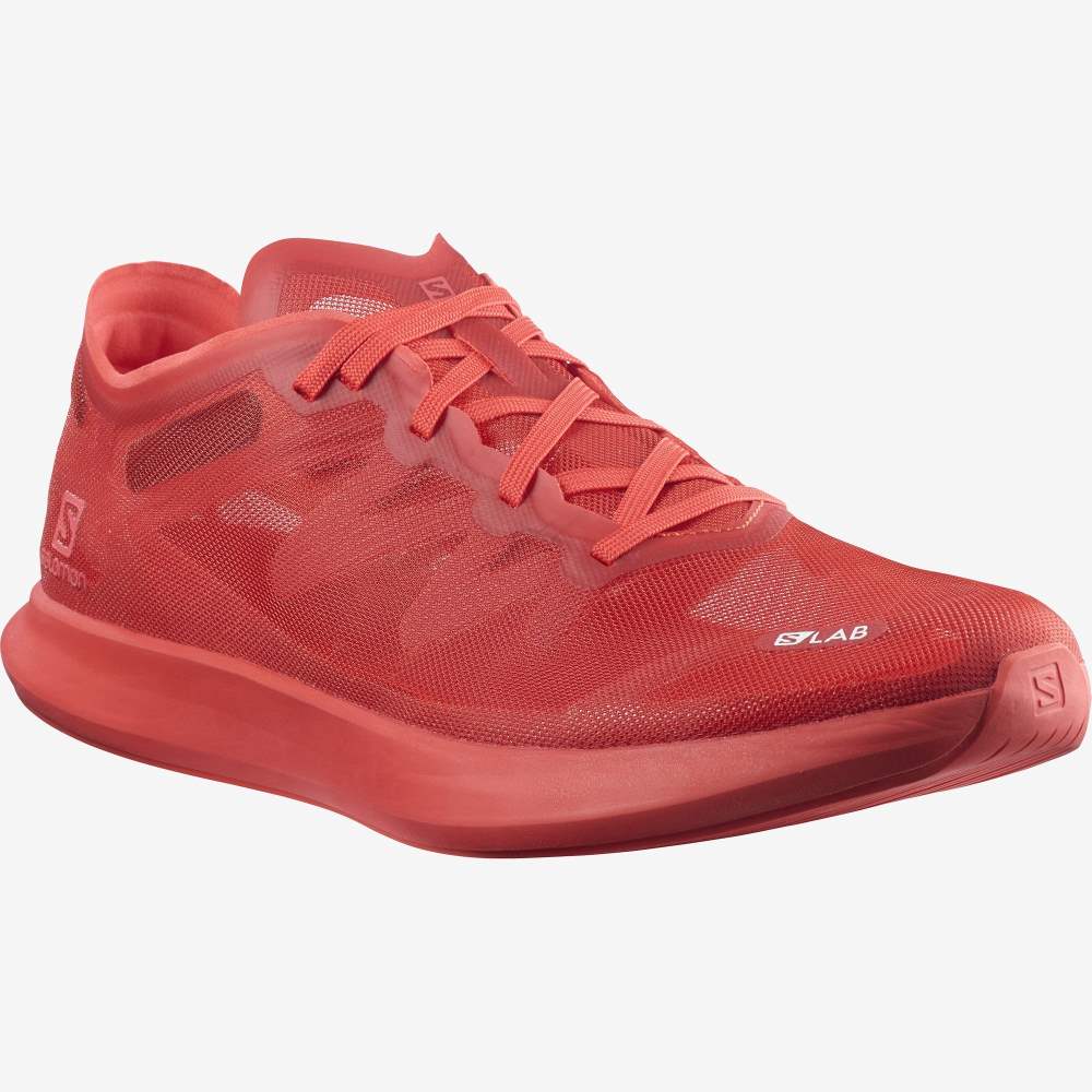 Red Salomon S/Lab Phantasm Men's Running Shoes | 692754COV