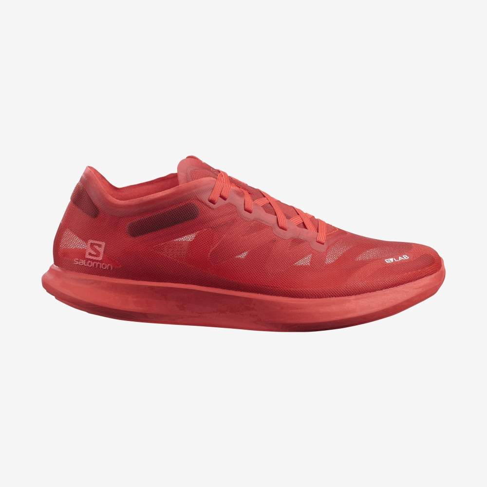 Red Salomon S/Lab Phantasm Men\'s Running Shoes | 692754COV