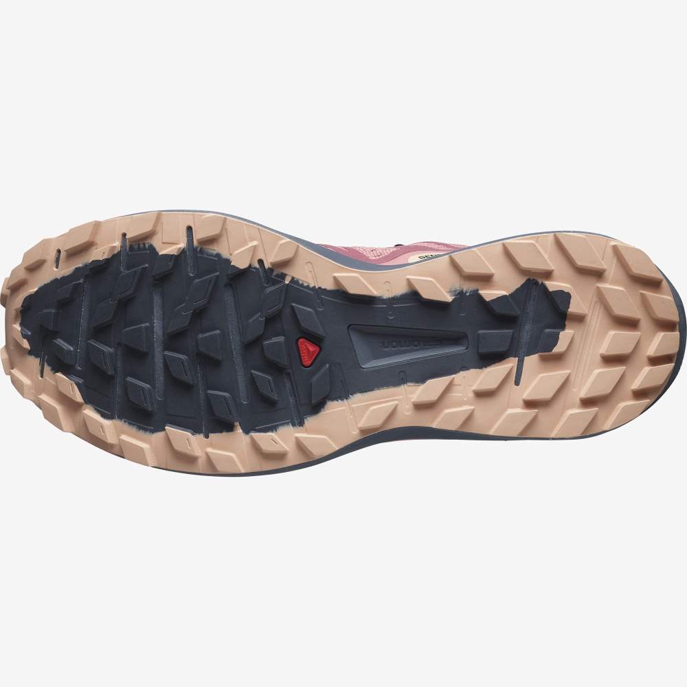 Red Salomon Sense Ride 4 Women's Trail Running Shoes | 075912IUO