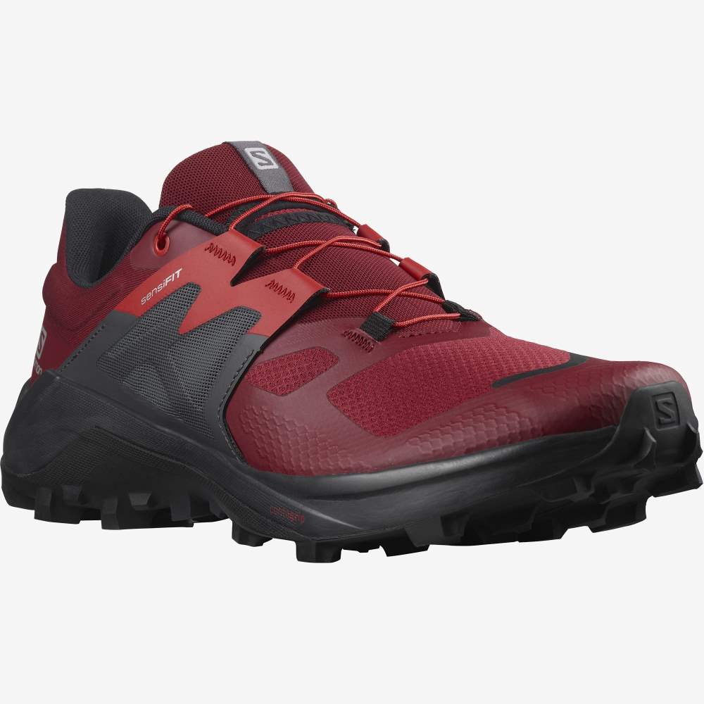 Red Salomon Wildcross 2 Men's Trail Running Shoes | 107856VTM