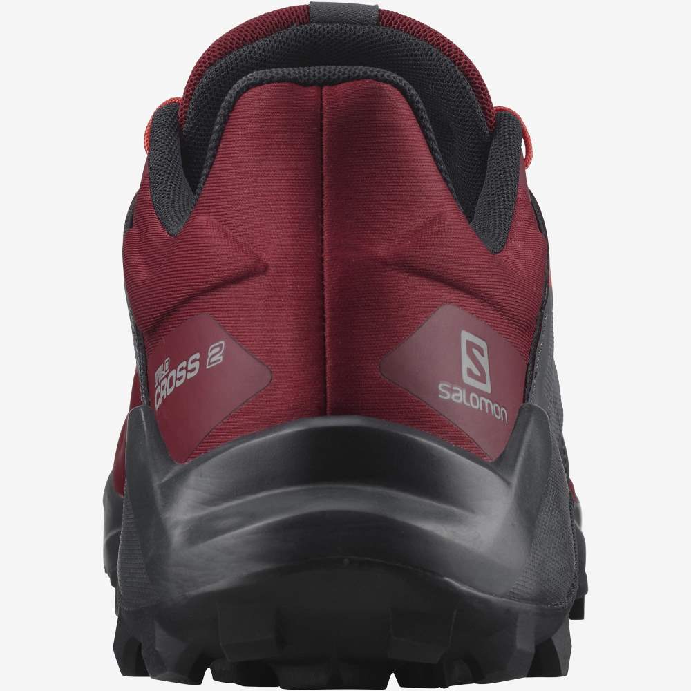 Red Salomon Wildcross 2 Men's Trail Running Shoes | 107856VTM