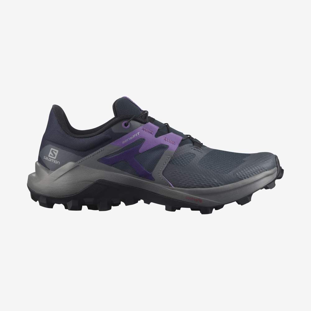 Royal Salomon Wildcross 2 Women\'s Trail Running Shoes | 372658DZU
