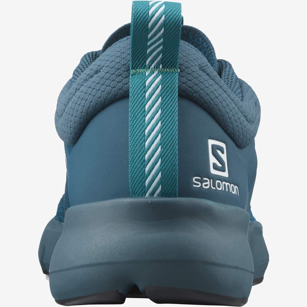 Turquoise Blue Salomon Predict Soc 2 Men's Running Shoes | 123805XTH
