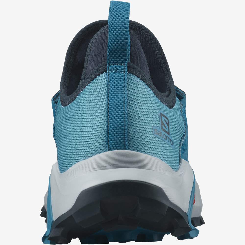 Turquoise Salomon Madcross Men's Trail Running Shoes | 074812JDO