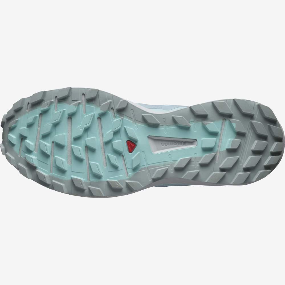 Turquoise Salomon Sense Ride 4 Women's Trail Running Shoes | 045283WEH