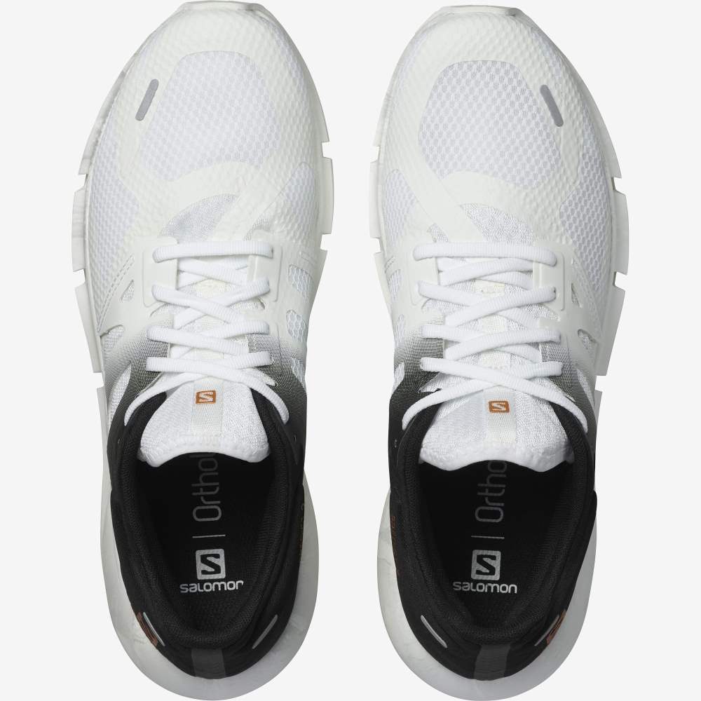 White Black Salomon Predict 2 Men's Running Shoes | 681975MXL